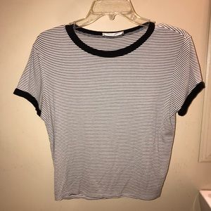 Striped Crop Top